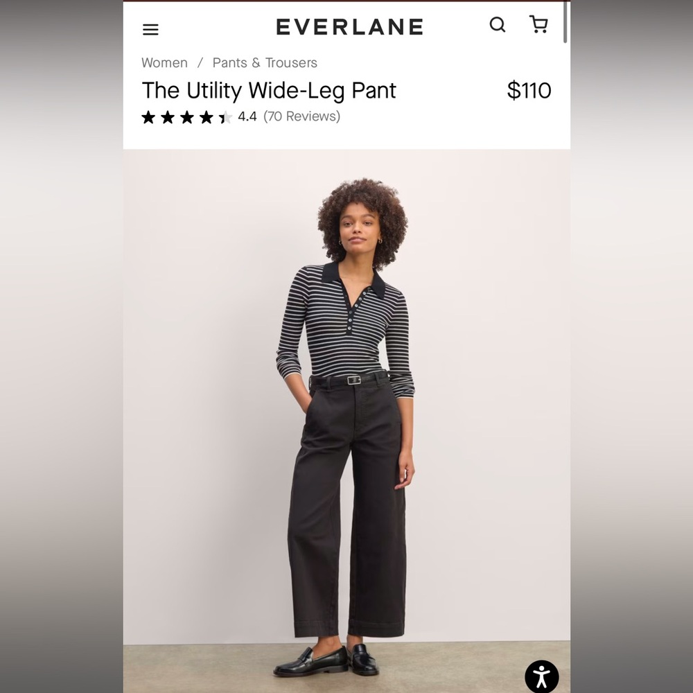 Overland Wide Leg Utility Pant